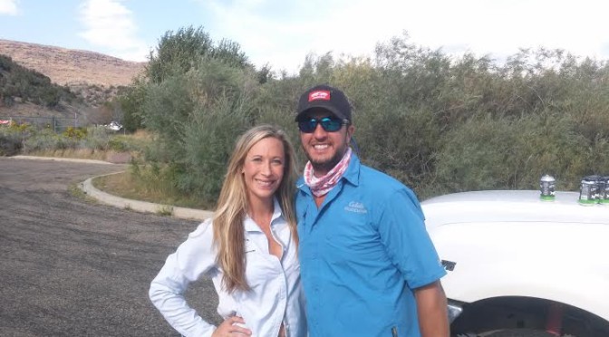 Luke Bryan Fly Fishes the Green River Utah