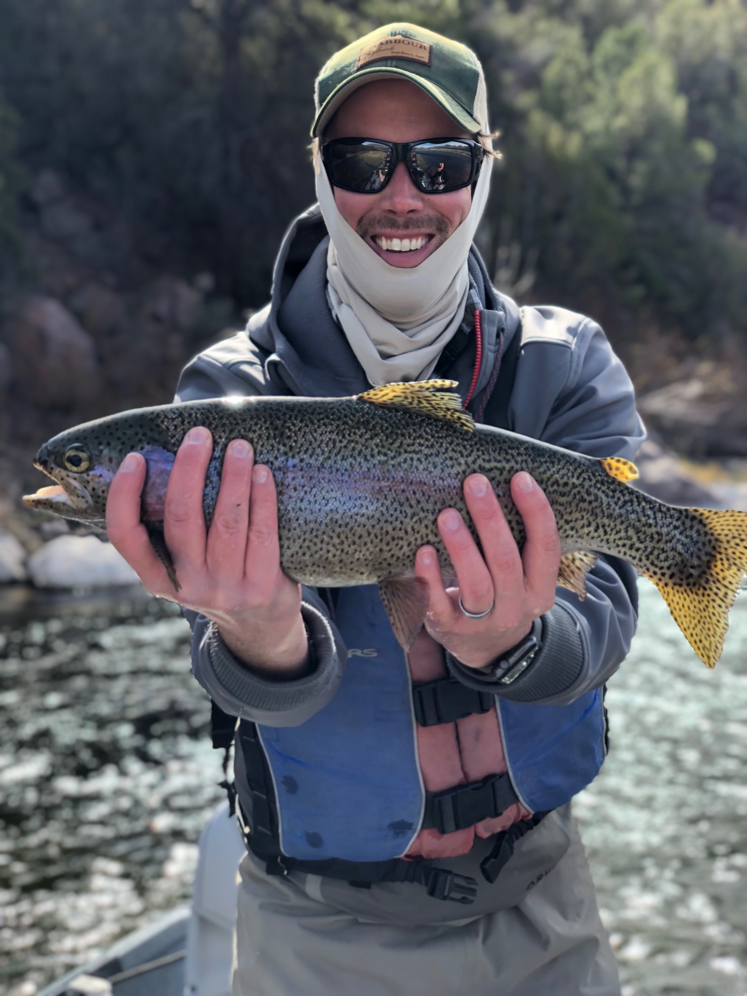 Rainbow Trout River Fishing